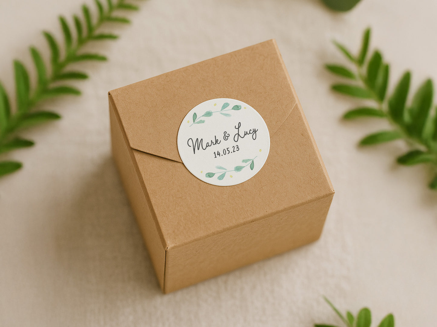 Wedding sticker