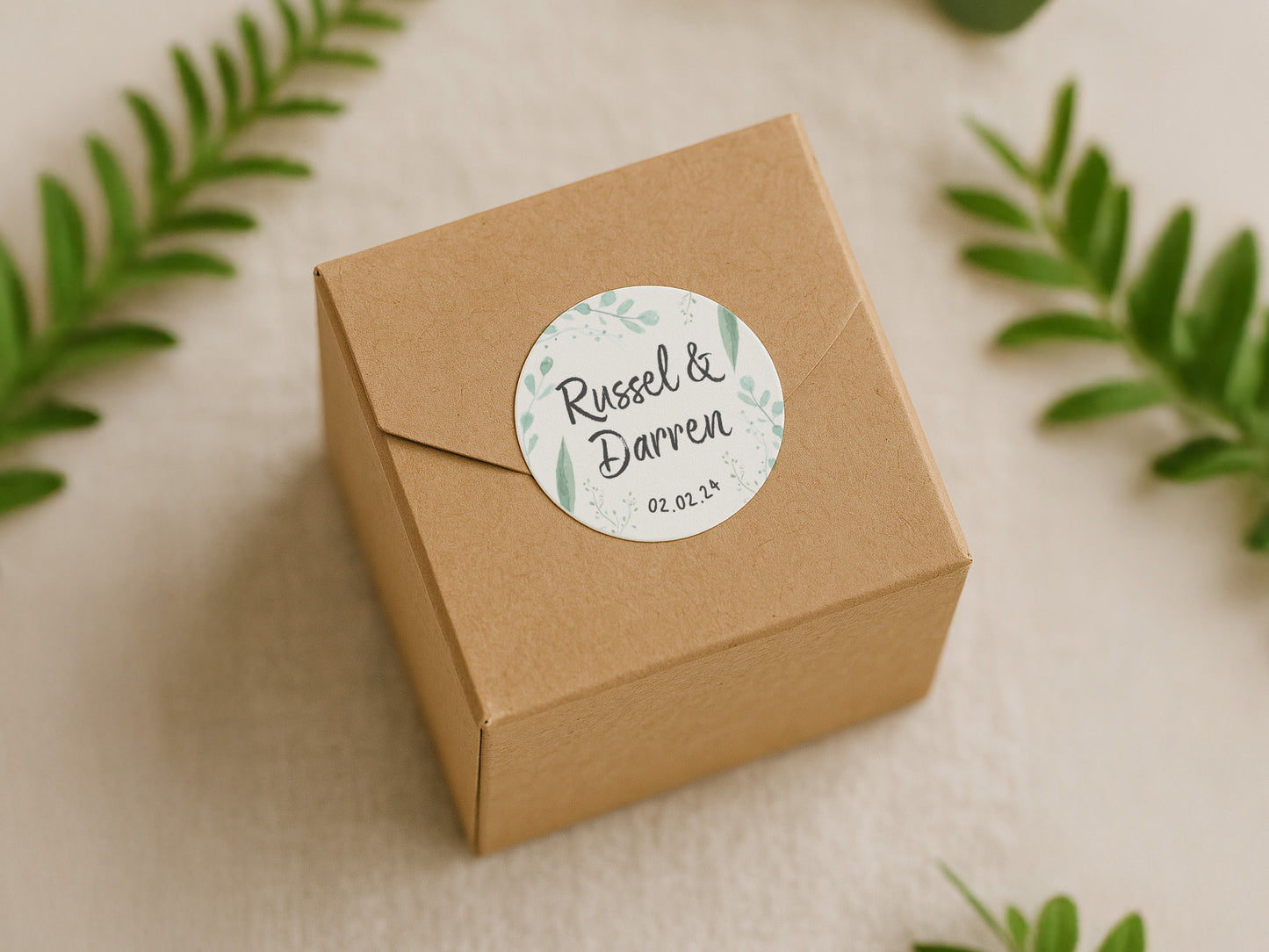 Personalised Wedding Stickers