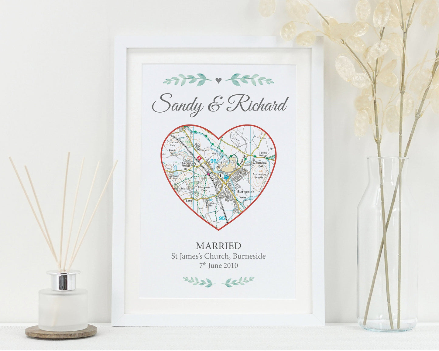Special Location Map Gift