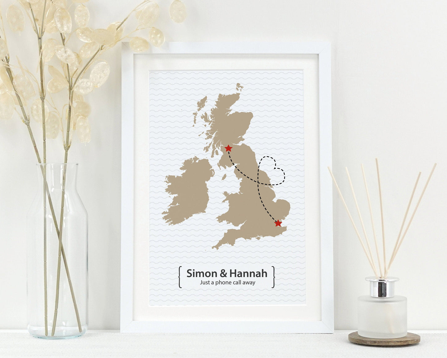 Personalised Friend Leaving Present