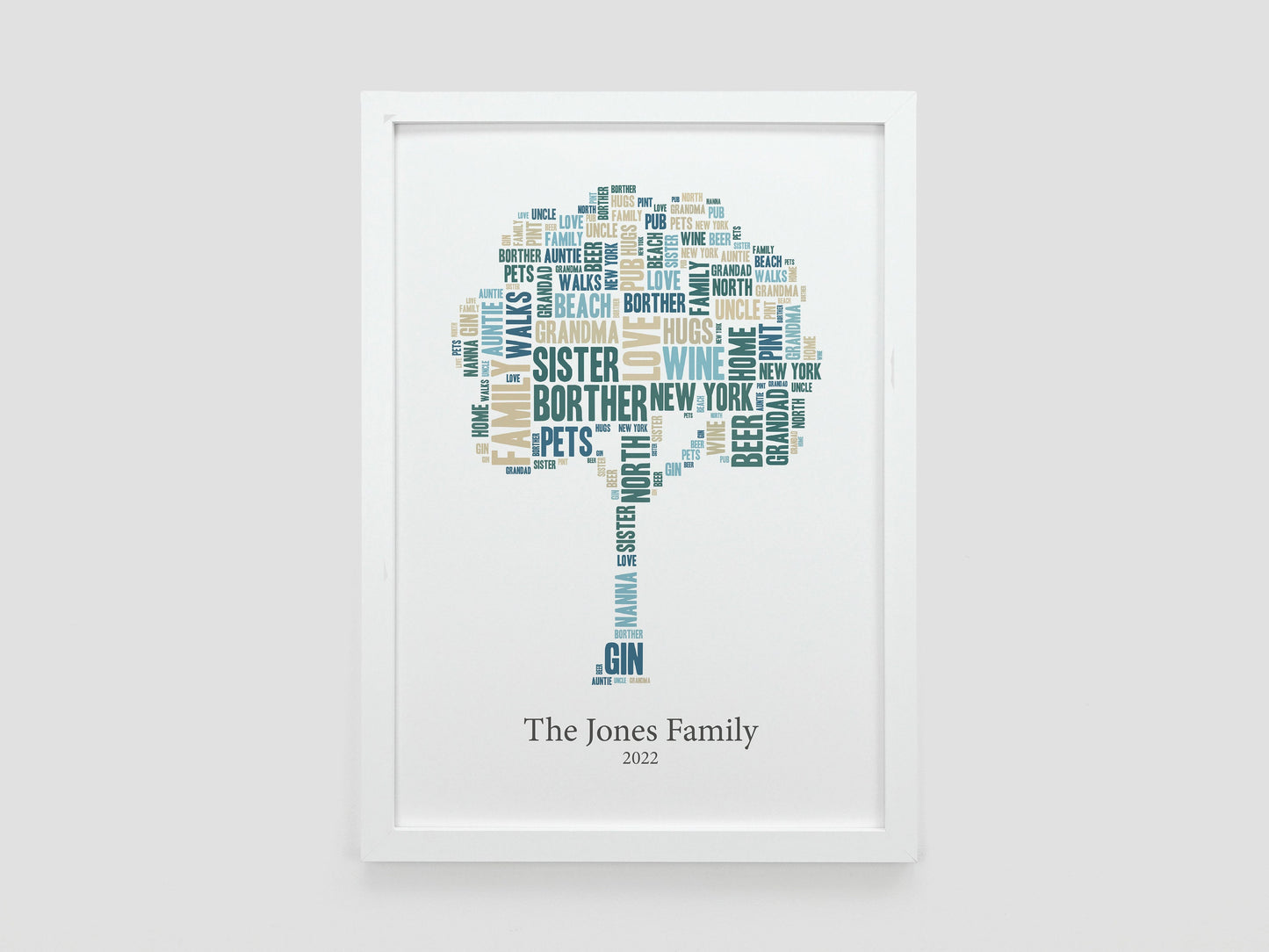Family tree gift