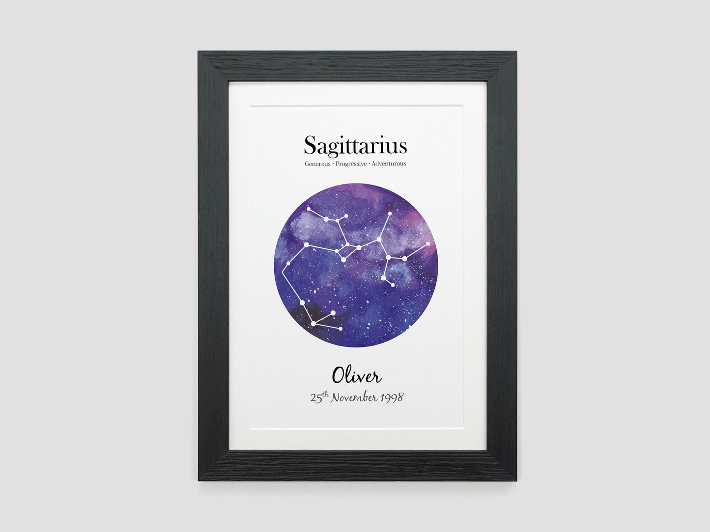 Personalised Zodiac Constellation Gift