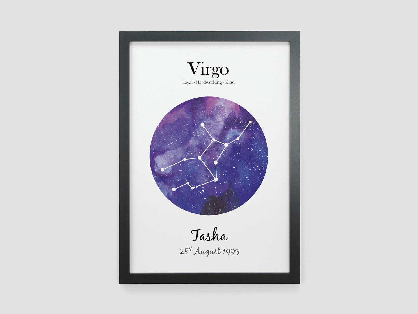 Personalised Zodiac Constellation Gift