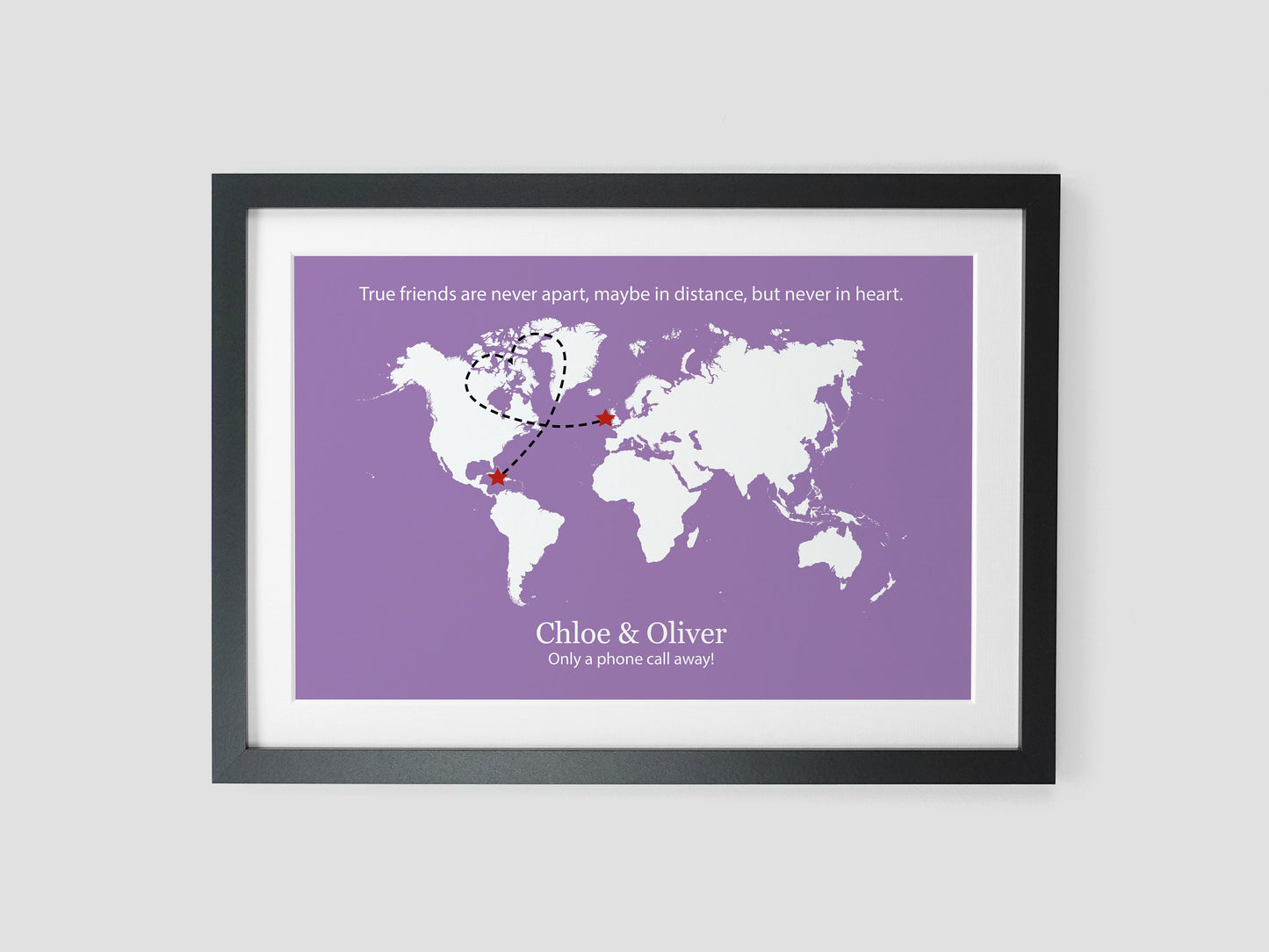 Personalised Friend Leaving Present