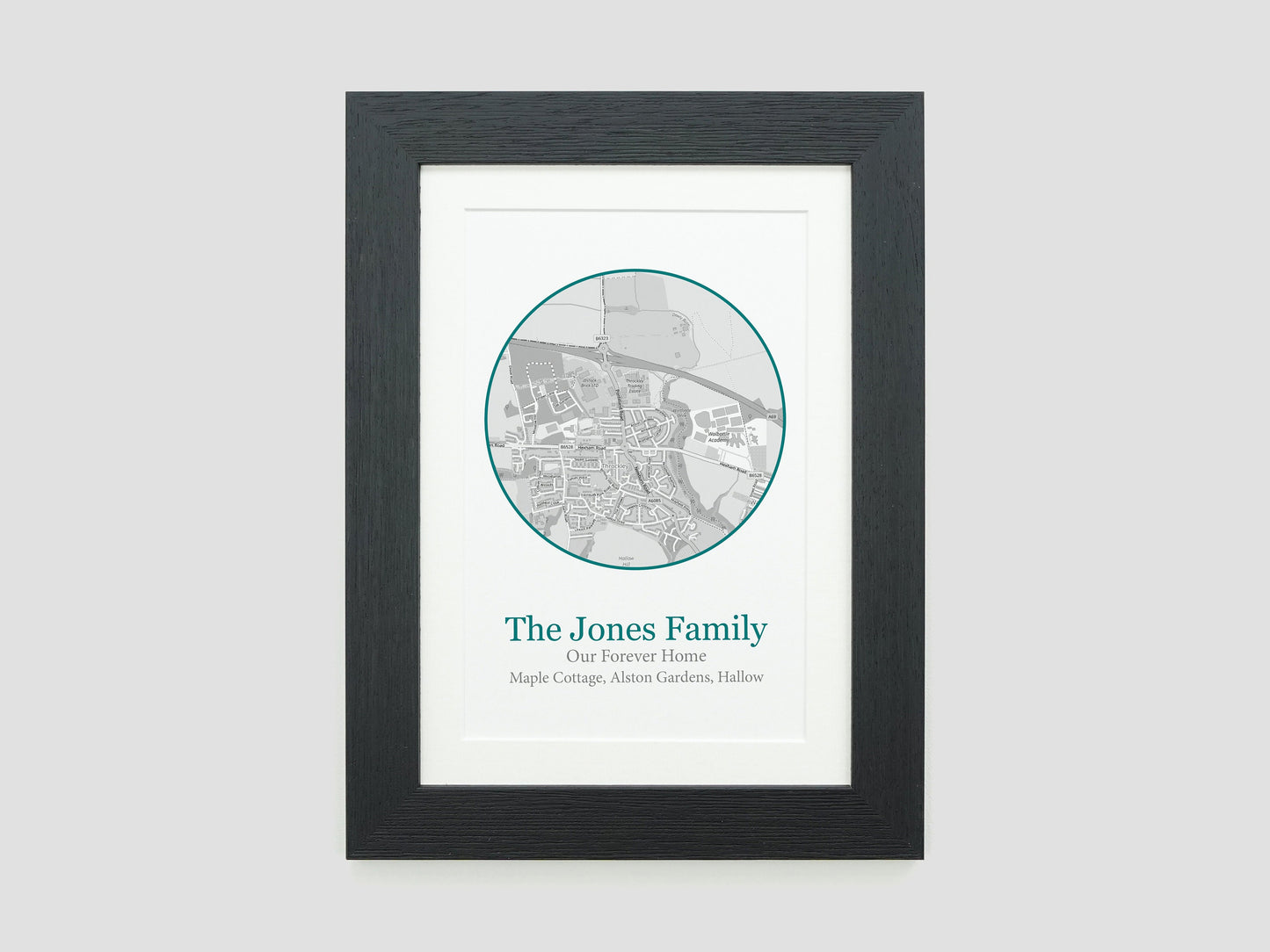 Special Location Map Print **ANY LOCATION** VA120