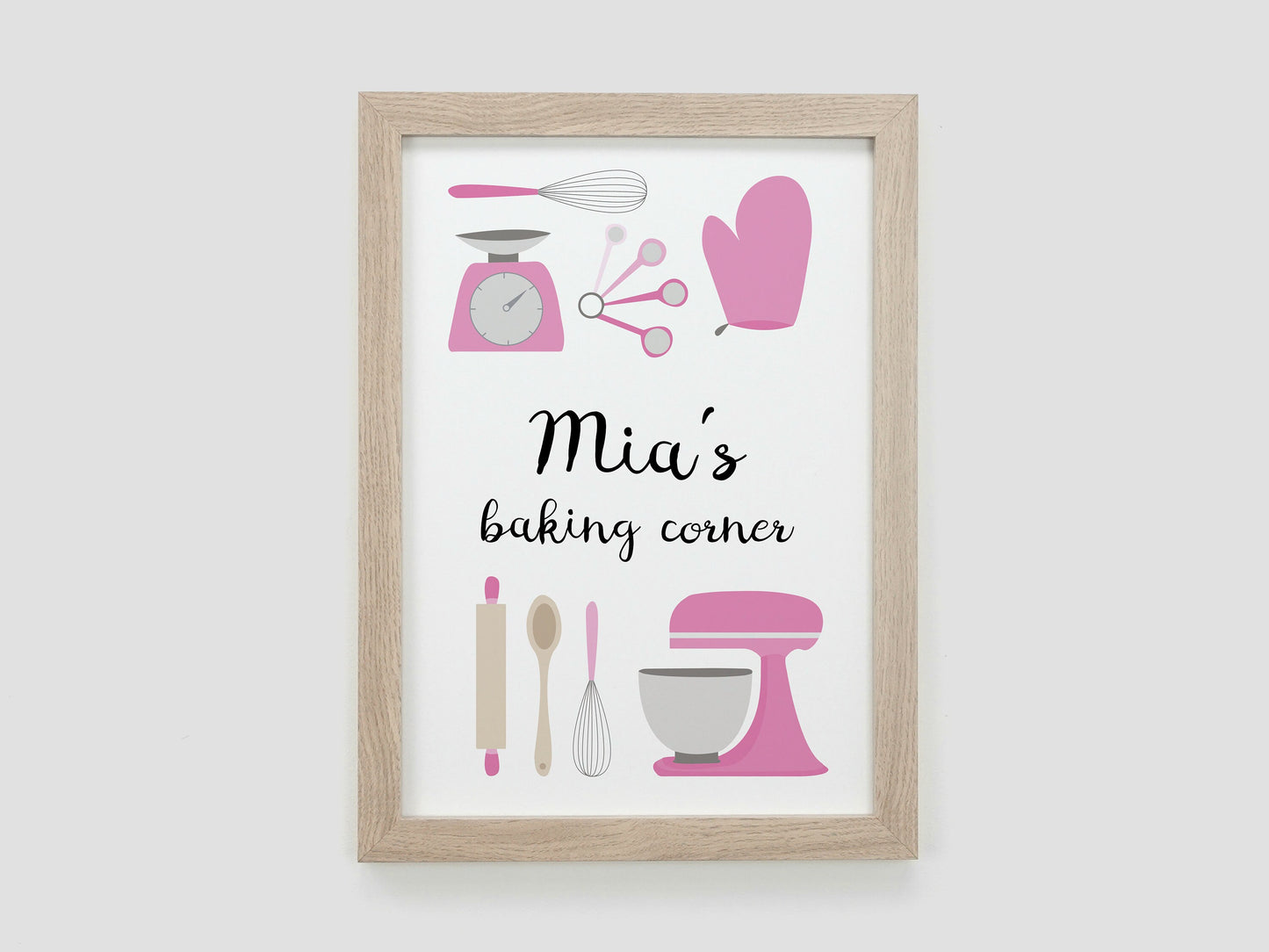 Baking Poster Print