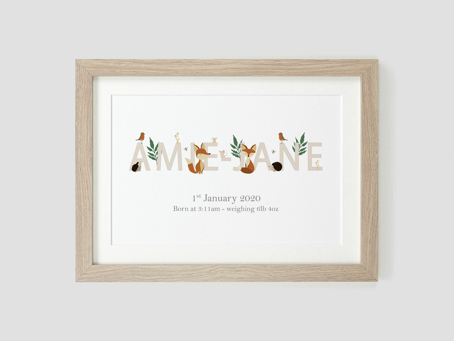 Woodland Nursery Gift