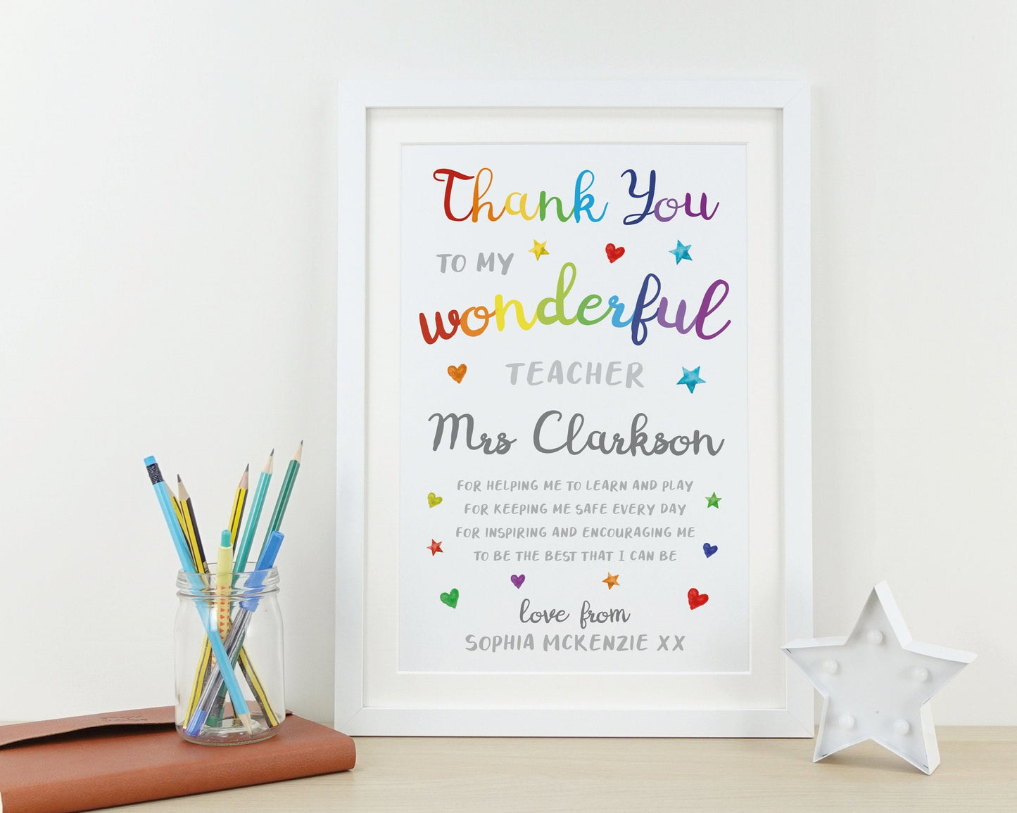 Thank you teacher gift