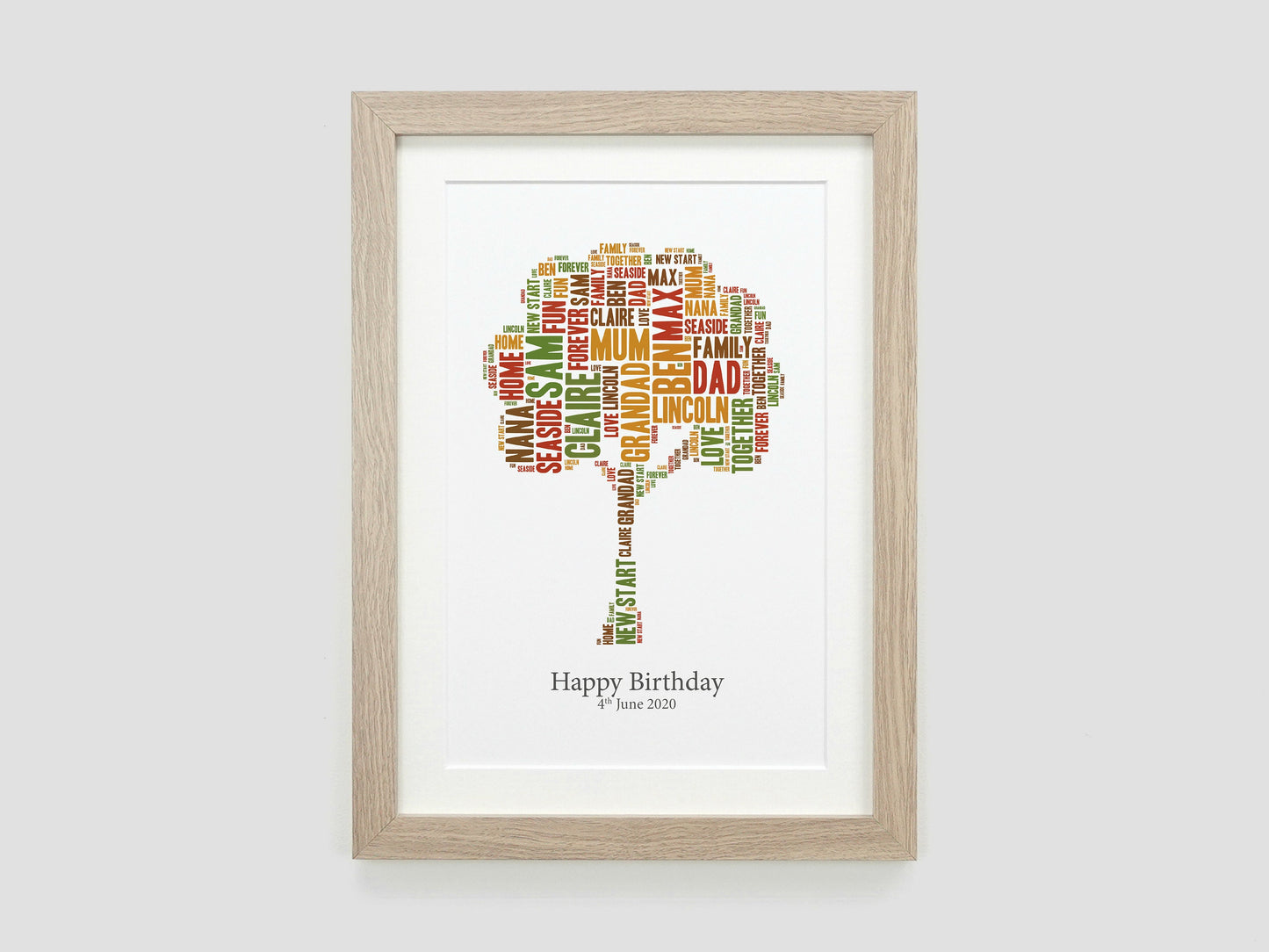 Family tree gift
