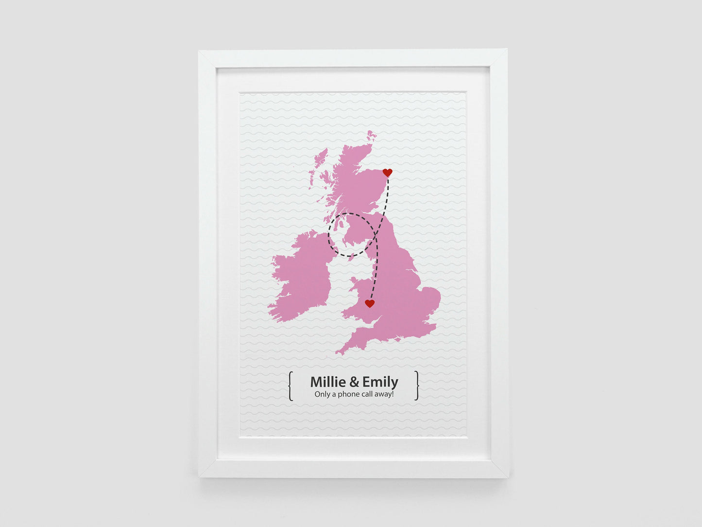 Personalised Friend Leaving Present