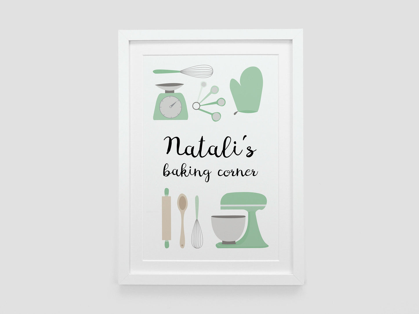 Baking Poster Print