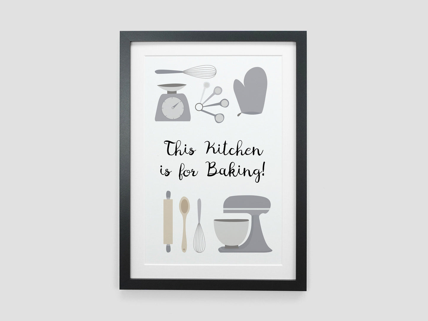 Baking Poster Print