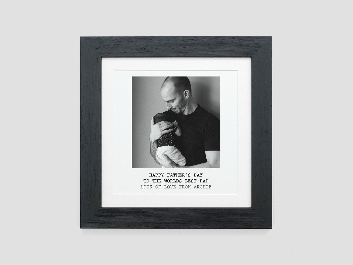 Gift for dad personalised with your own photo