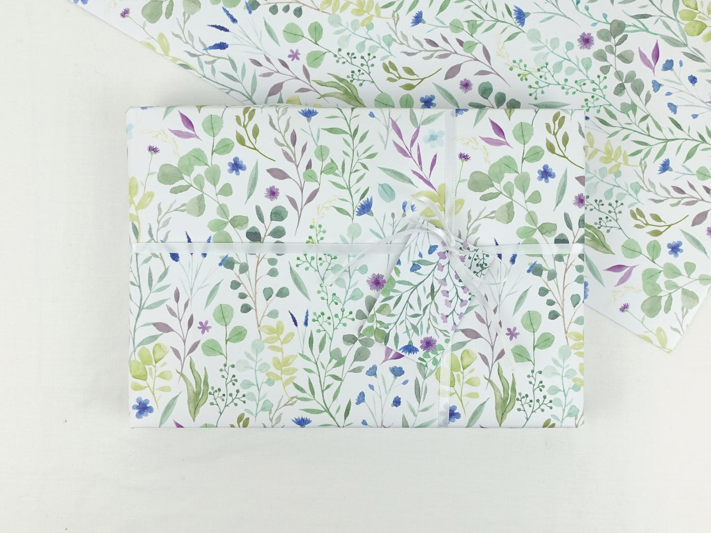Wedding / Anniversary floral wrapping paper