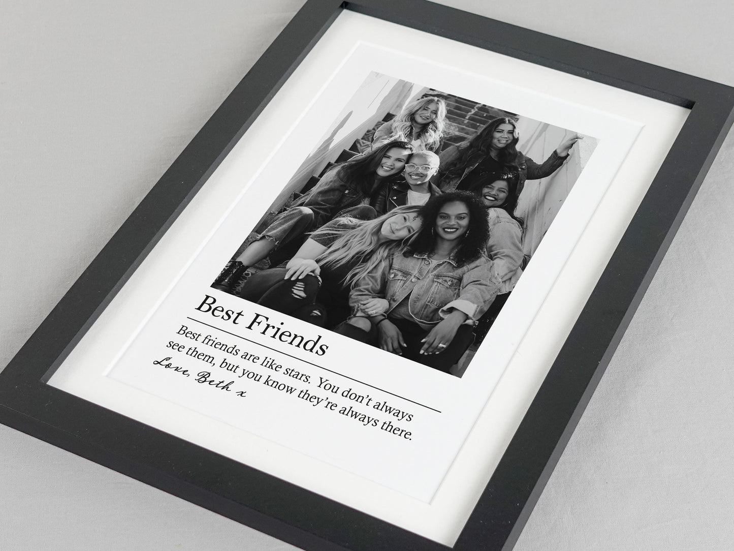 Photo gift for best friend