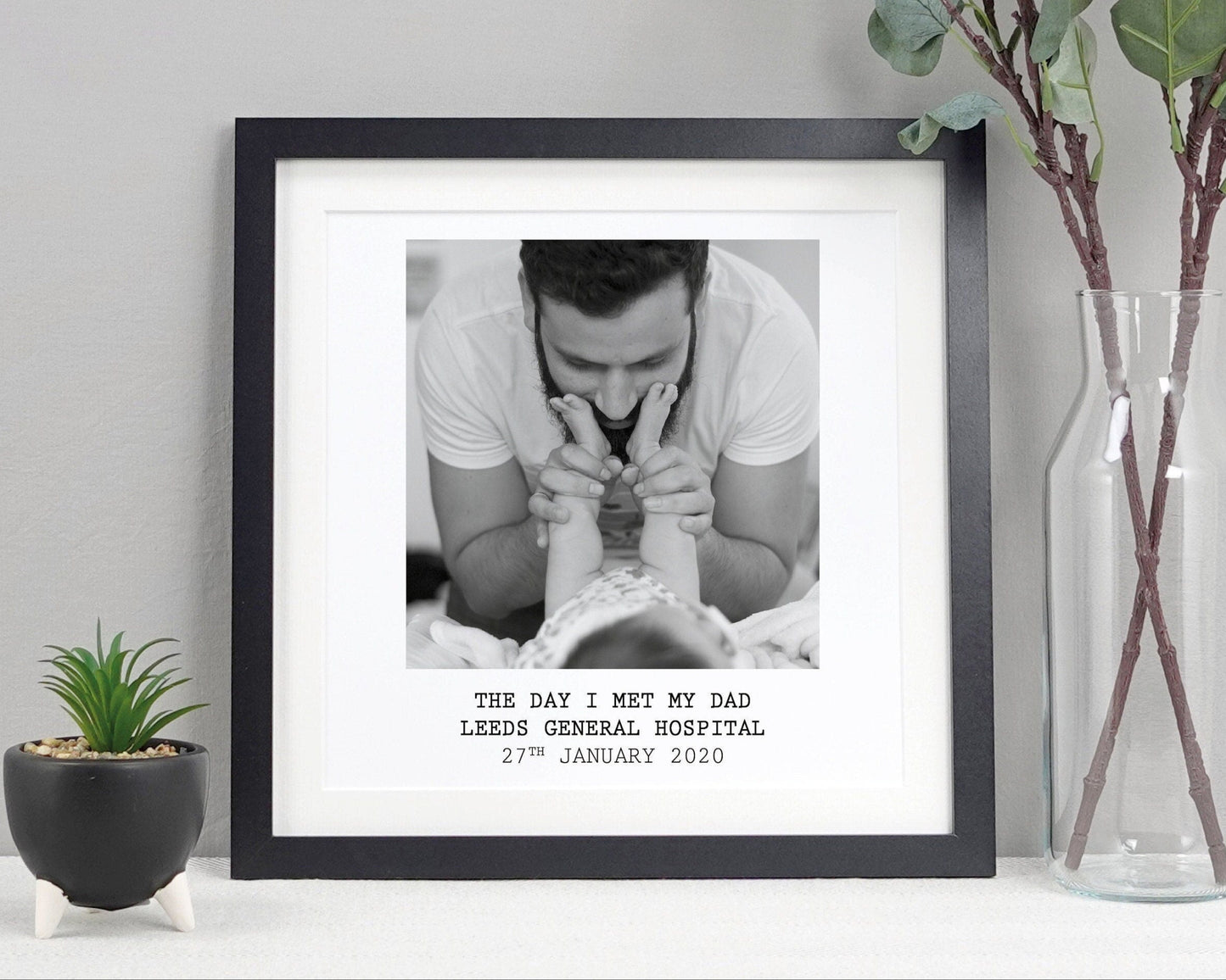 Gift for dad personalised with your own photo