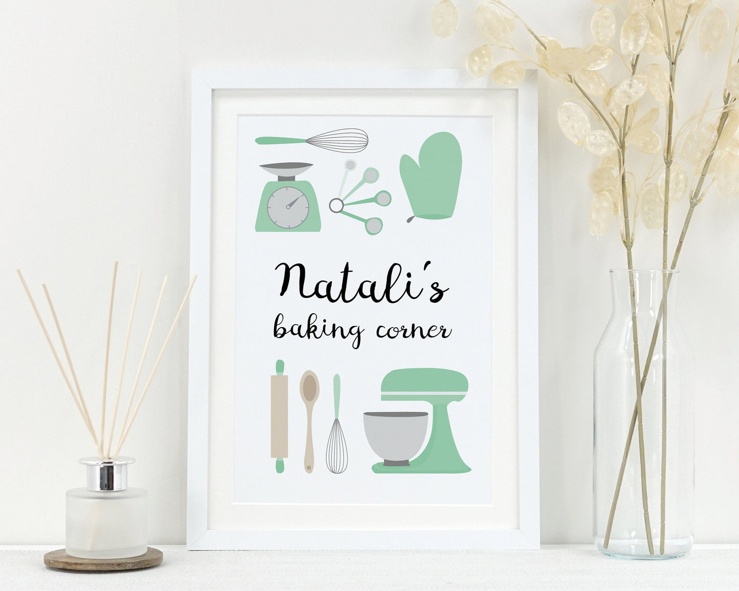 Baking Poster Print