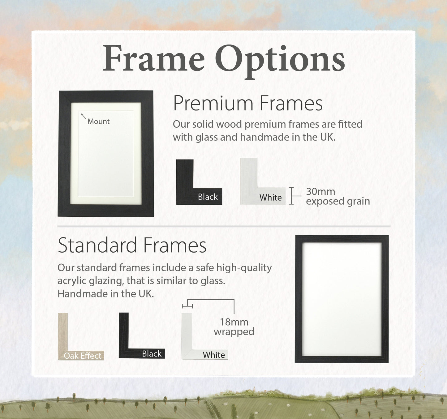 Personalised leaving present print poster