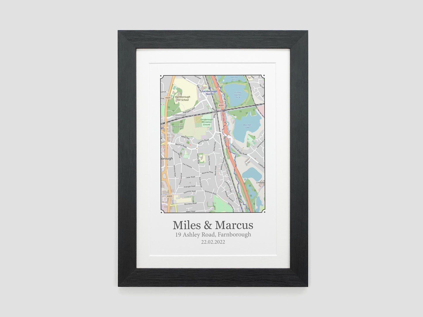 Special Place Map Print