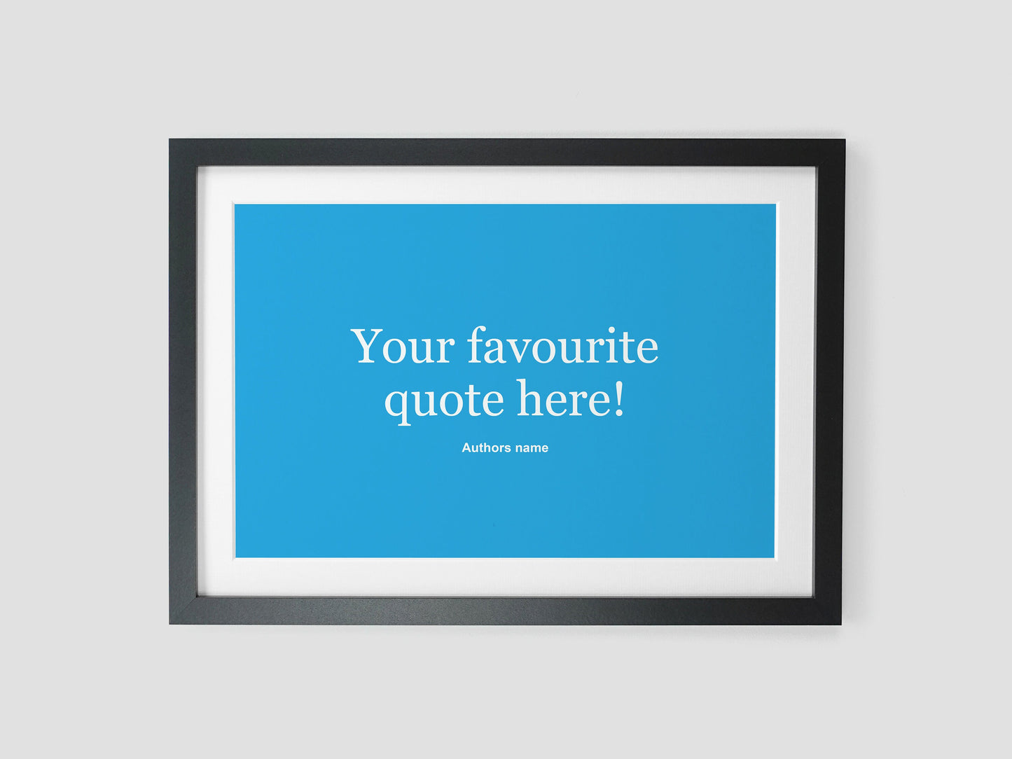 Personalised coloured quote print | 'your text here' print | Custom word poster | Home décor wall art | Song lyrics | Your own print VA030