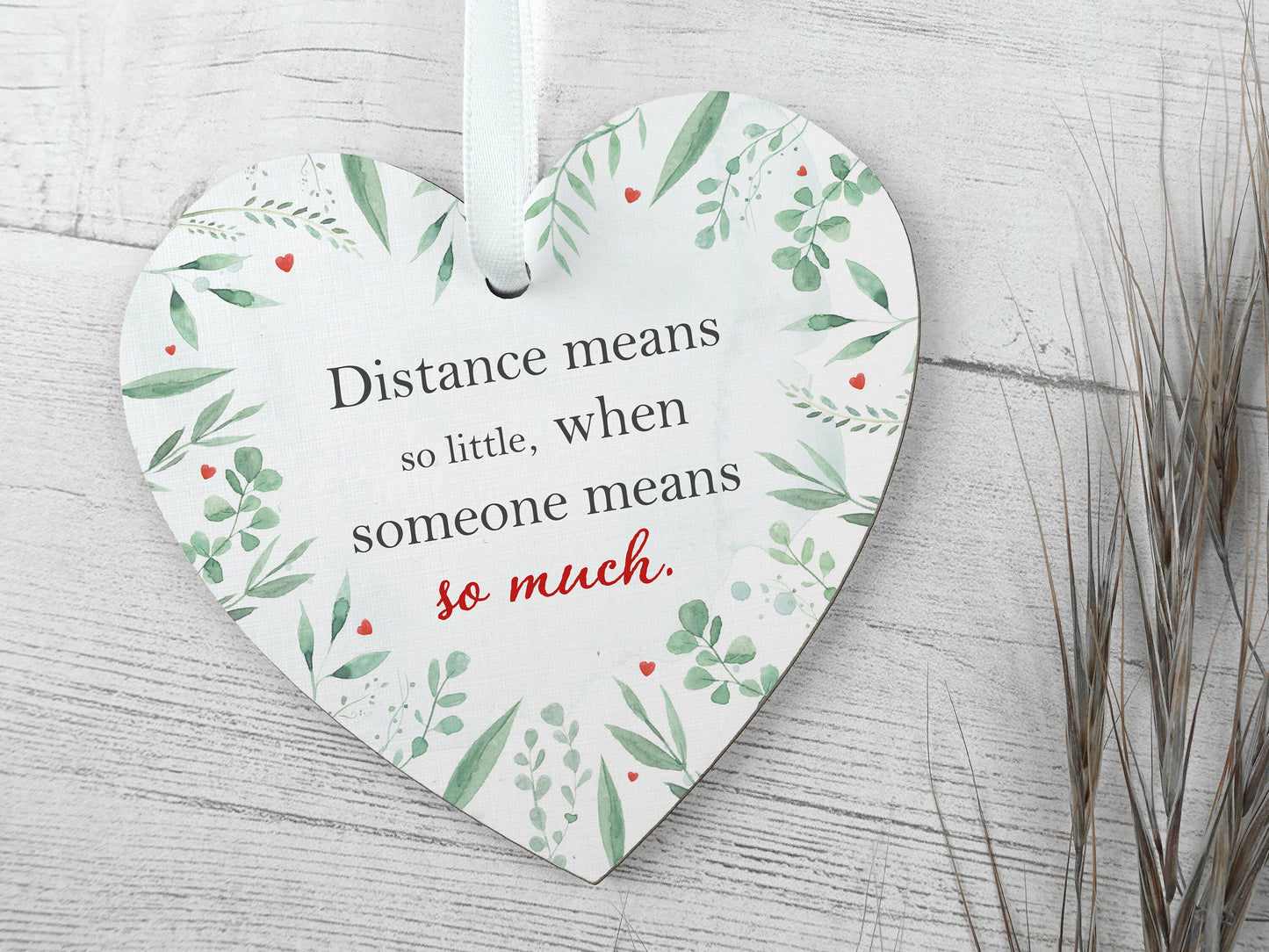 Friends Leaving gift | Moving away present | Goodbye gift | Long distance relationship gift | Handmade wooden heart LC040