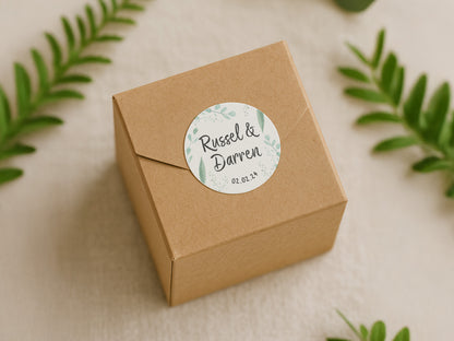 Personalised Wedding Stickers