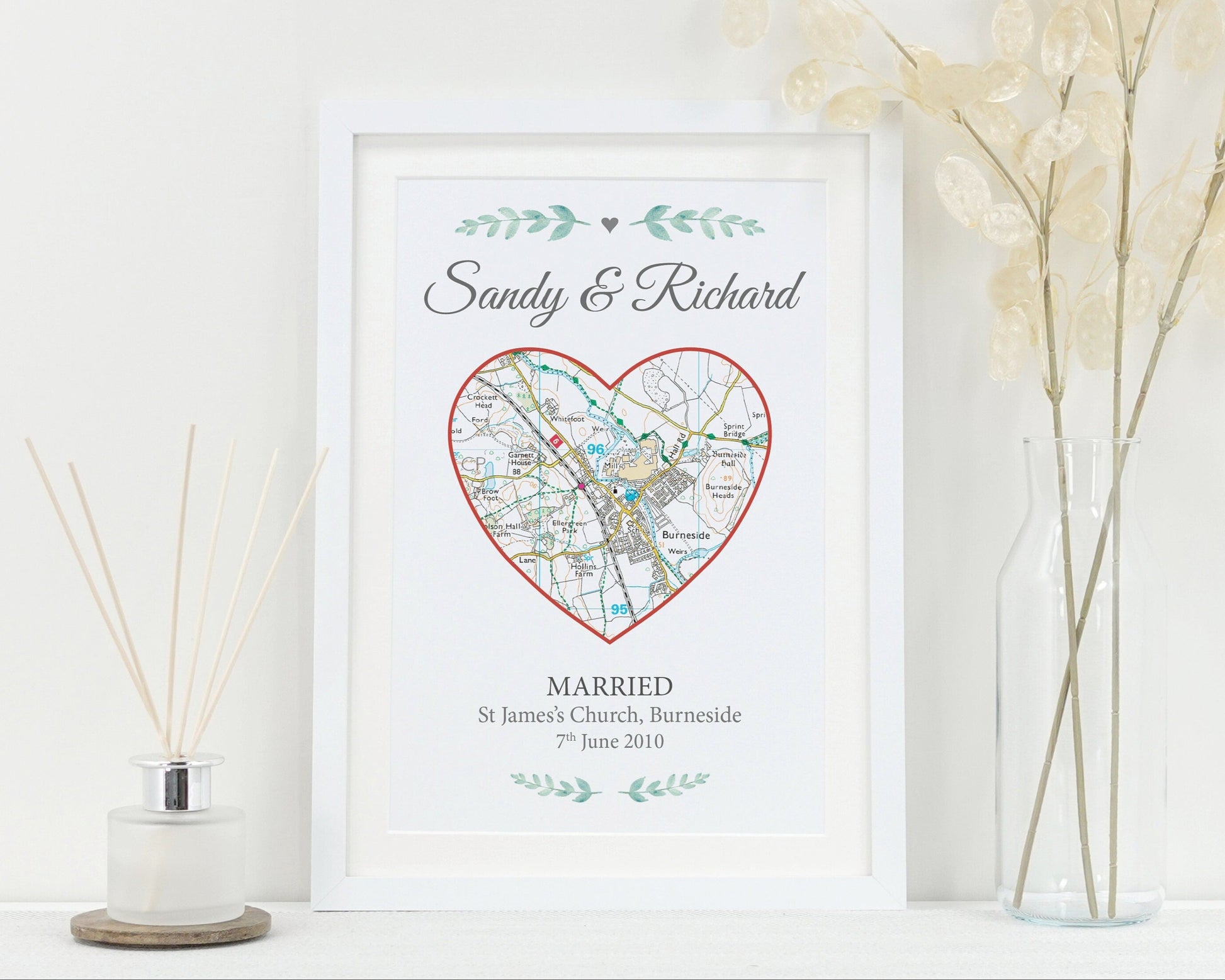 Special Location Map Gift
