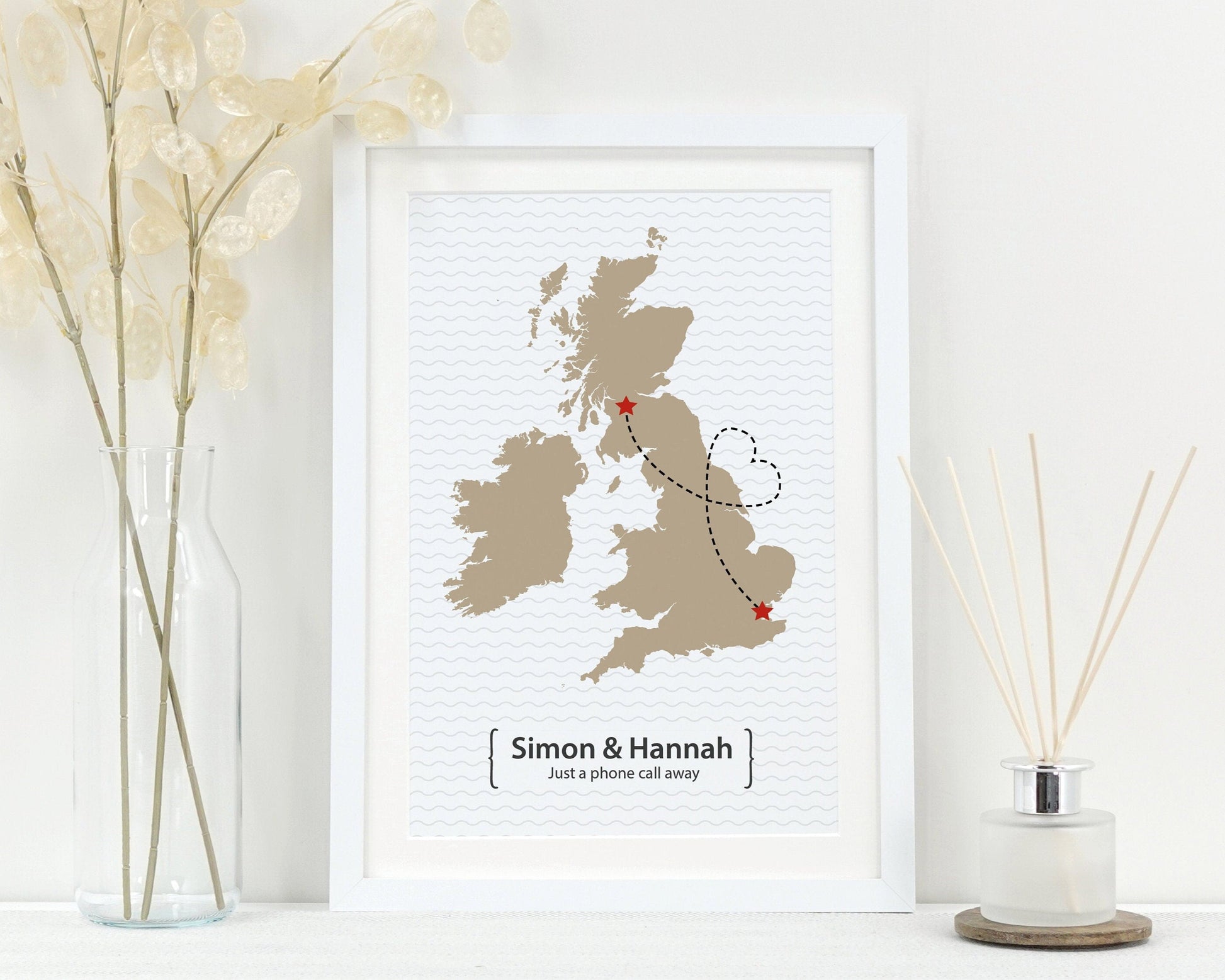Personalised Friend Leaving Present