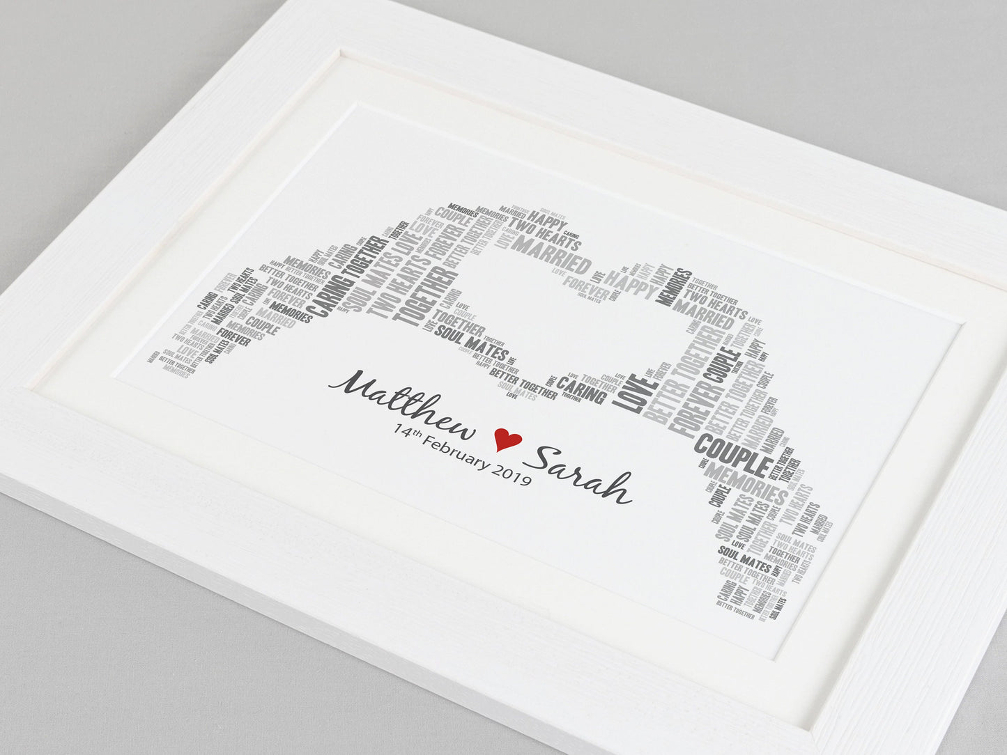 Personalised wedding day gift