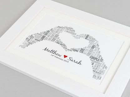 Personalised wedding day gift