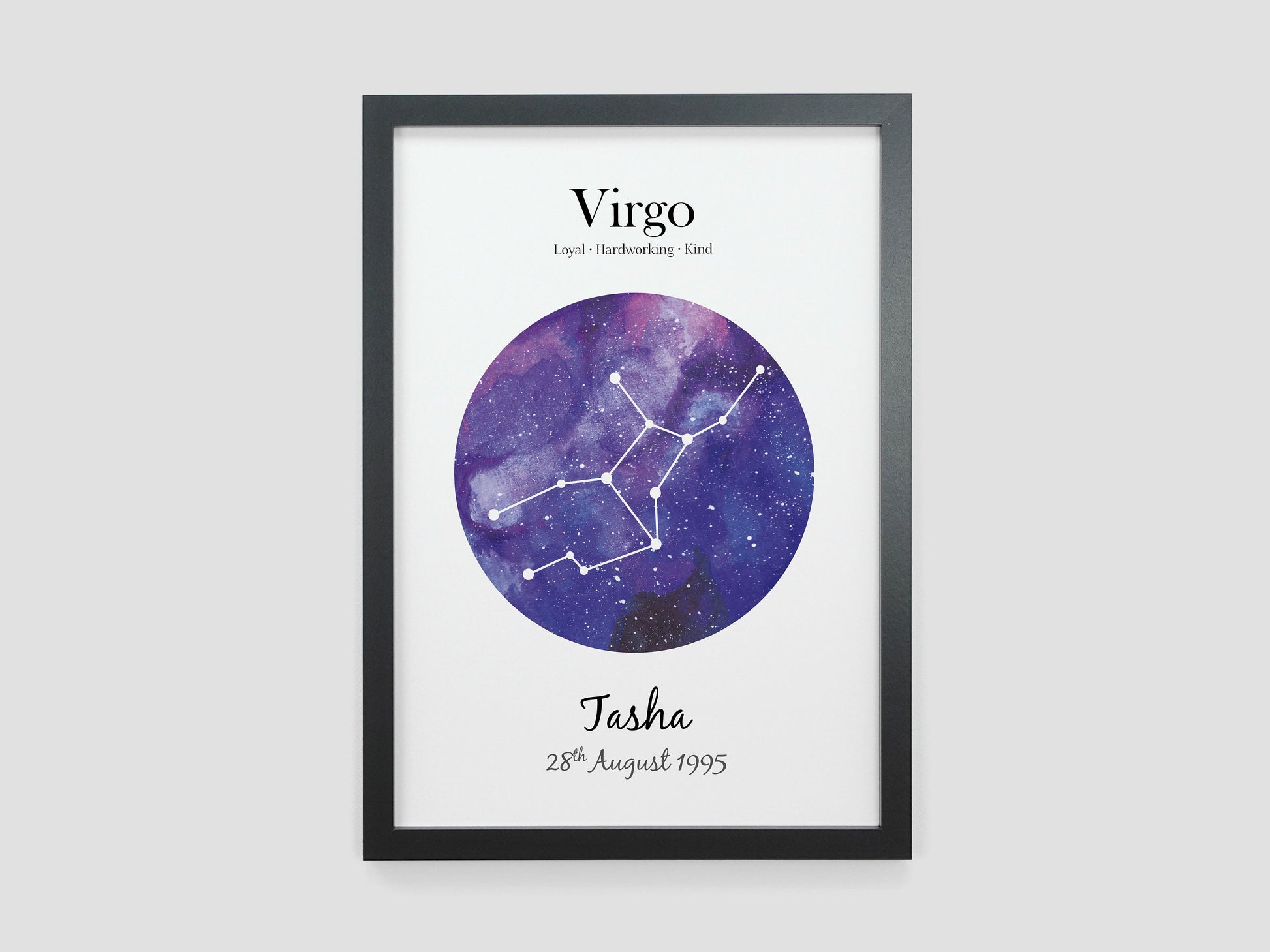 Personalised Zodiac Constellation Gift