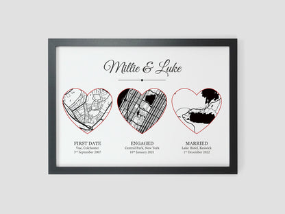 Met Engaged Married Wedding Gift