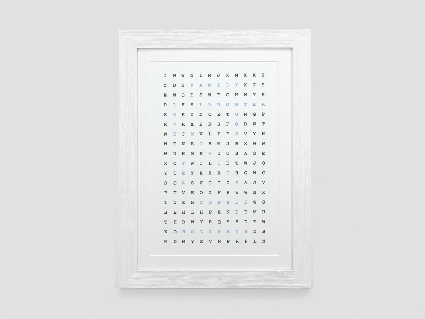 Personalised Word Search Print
