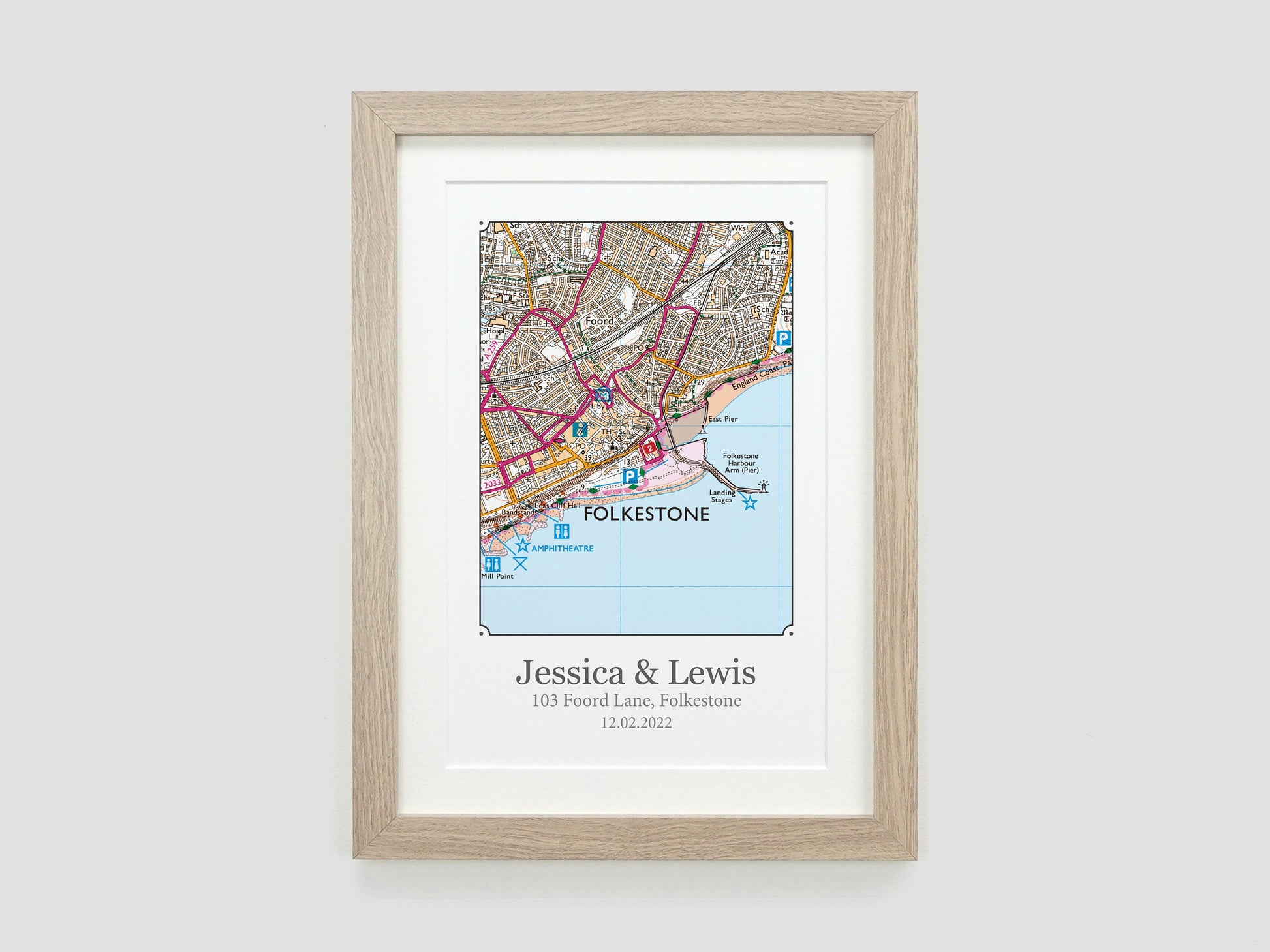 Special Place Map Print