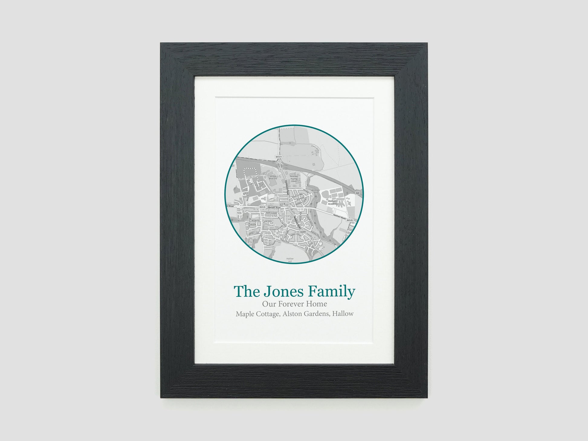 Special Location Map Print **ANY LOCATION** VA120