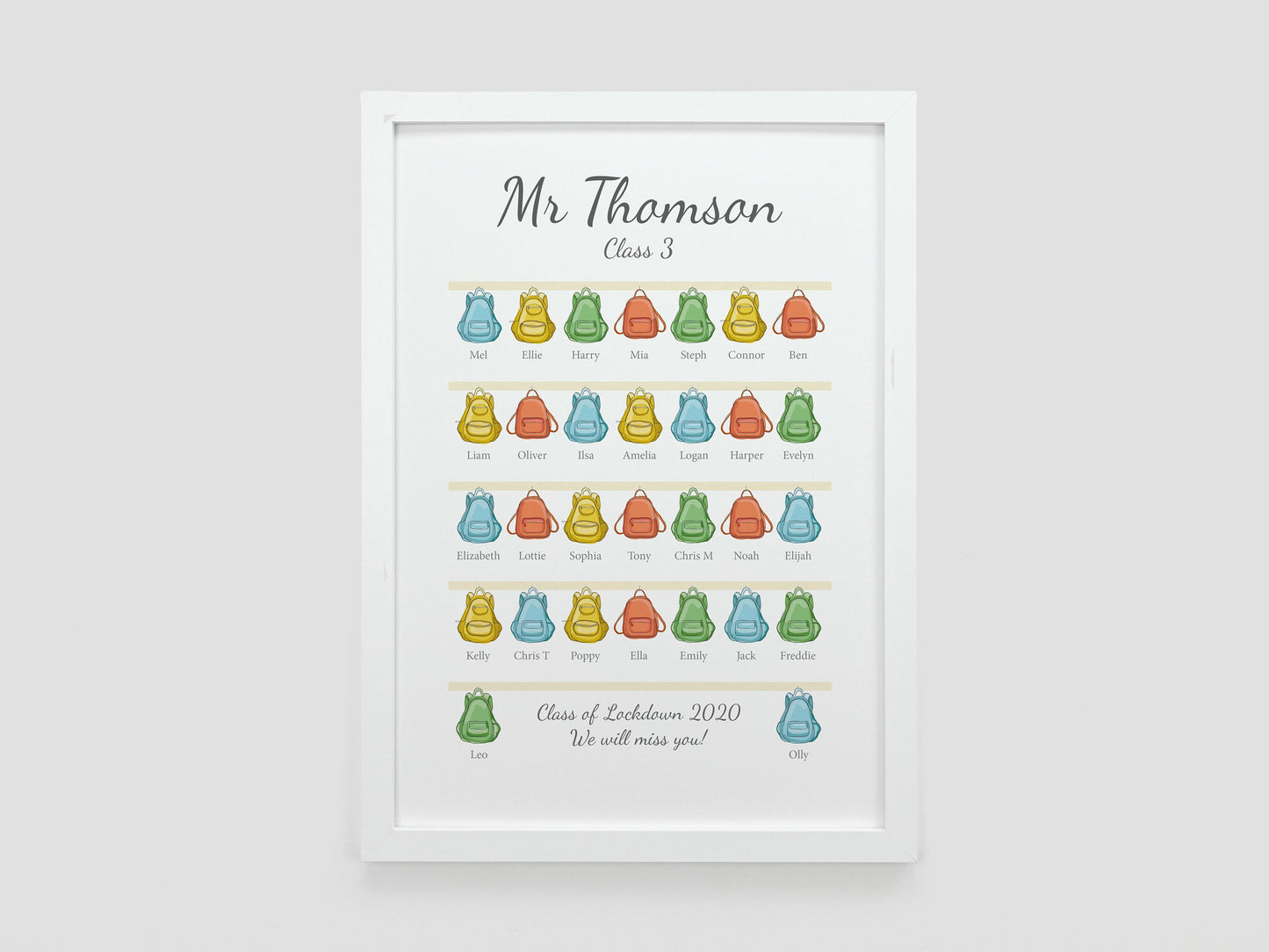 Class gift to Teacher