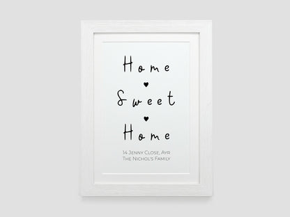 Home Sweet Home Print