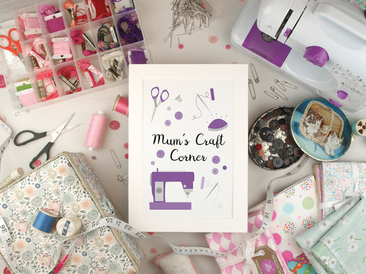 Craft Room Poster Print