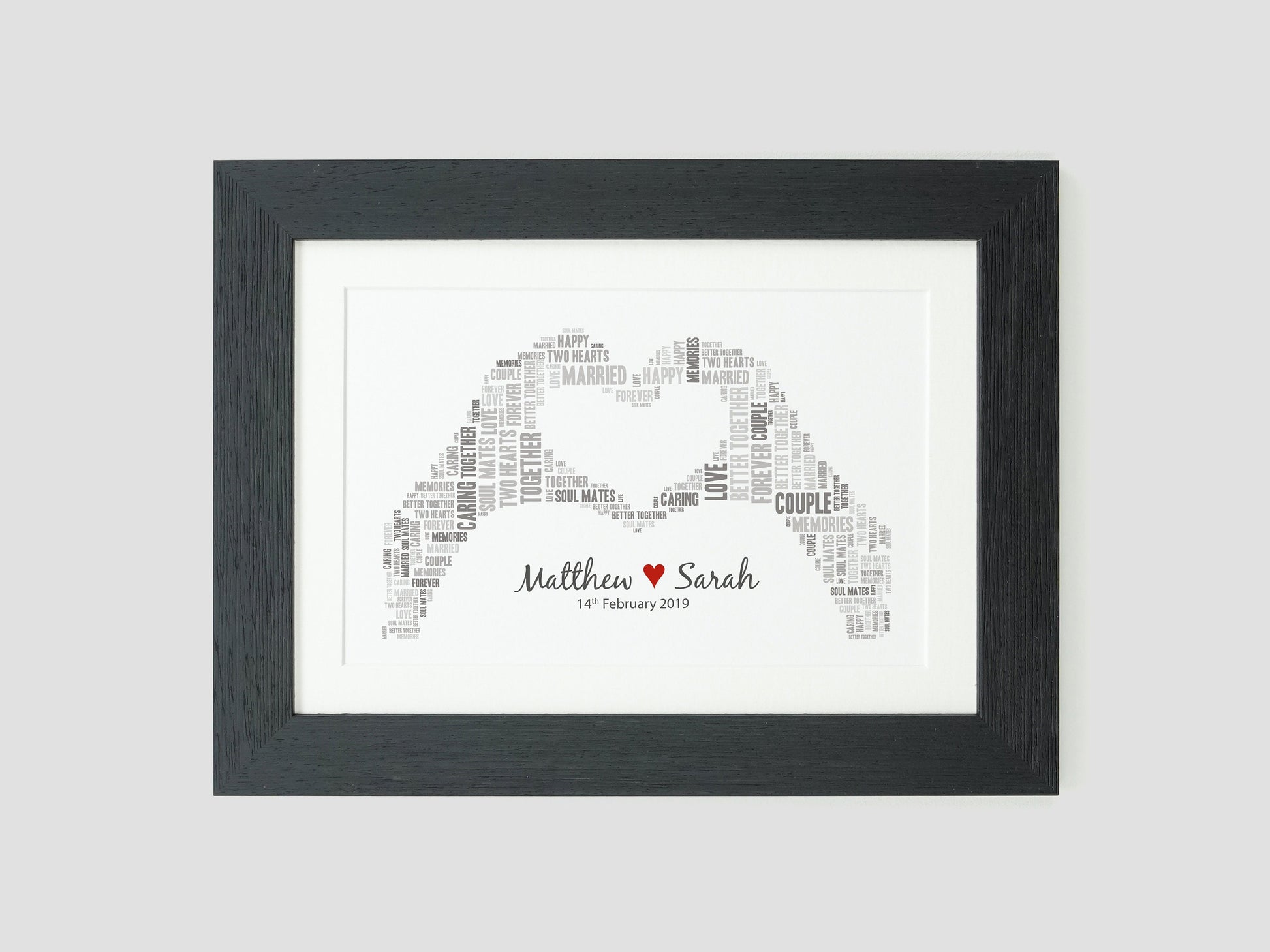 Personalised wedding day gift
