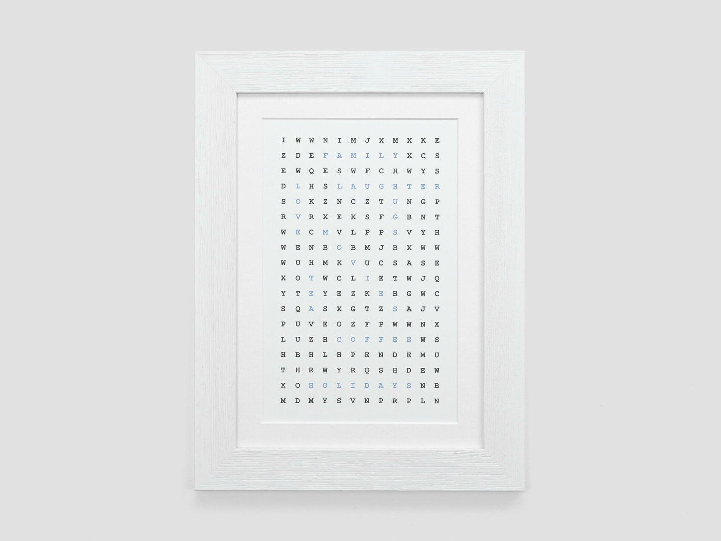 Personalised Word Search Print