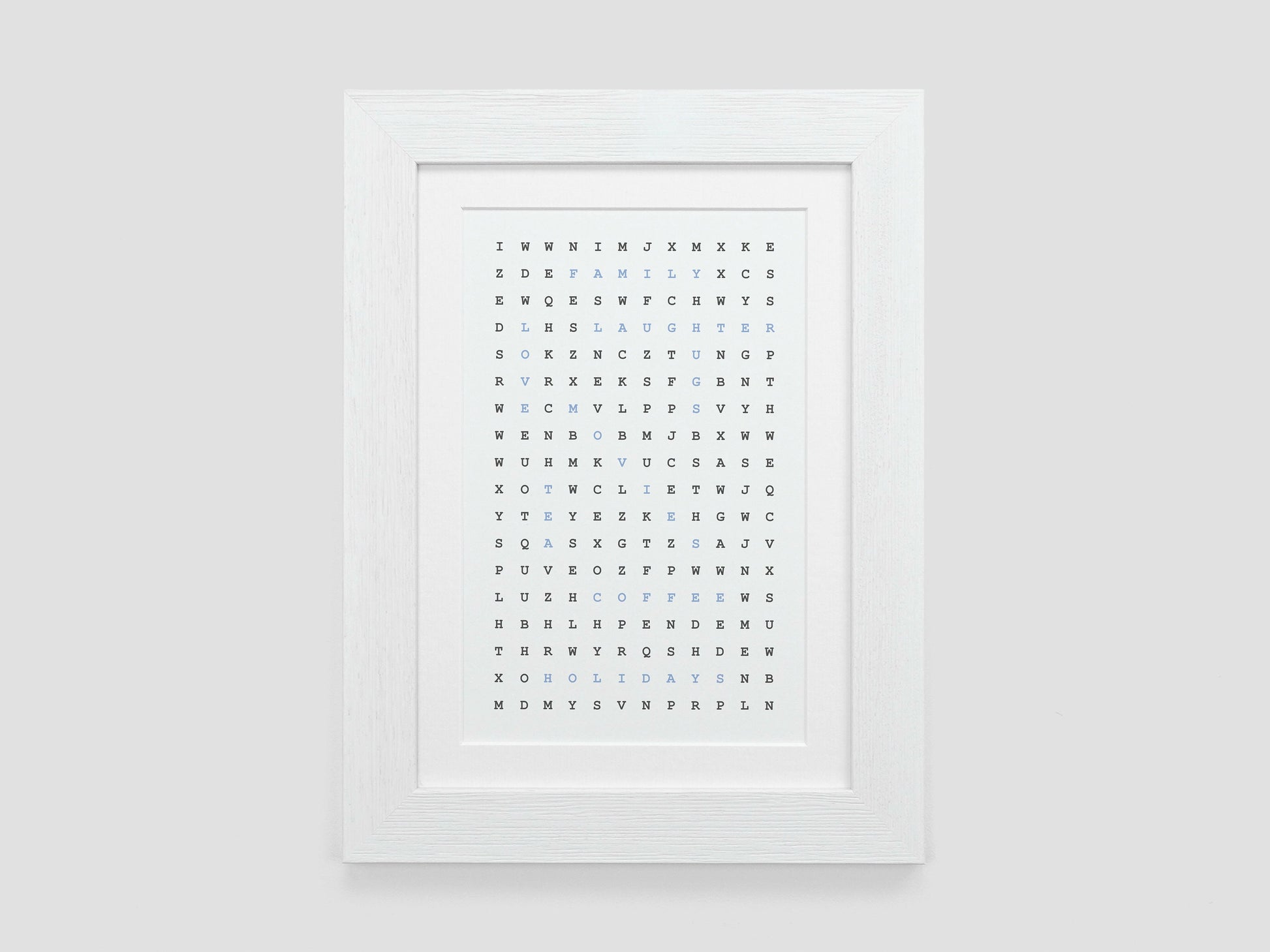 Personalised Word Search Print