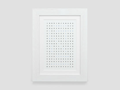 Personalised Word Search Print