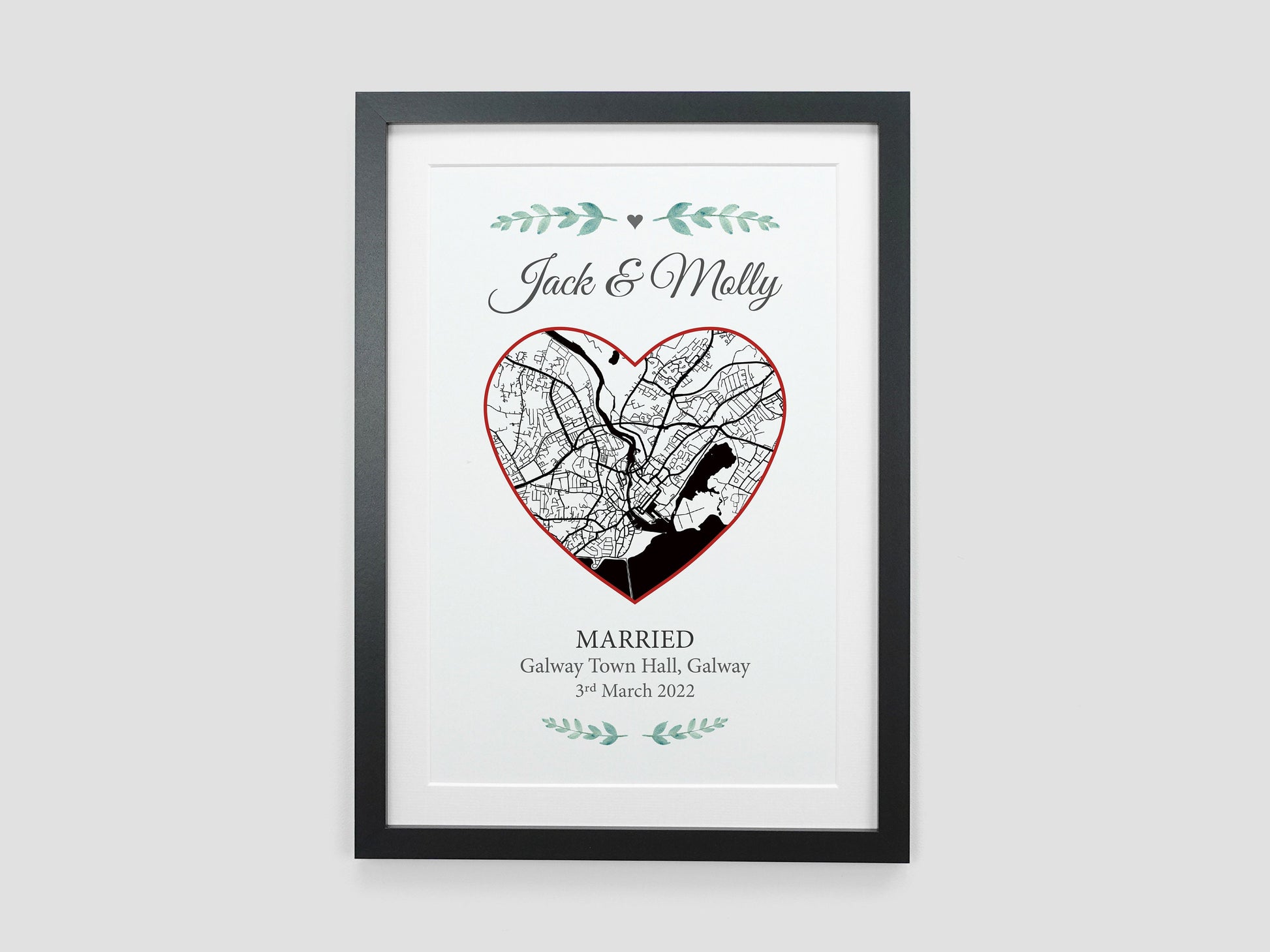 Special Location Map Gift