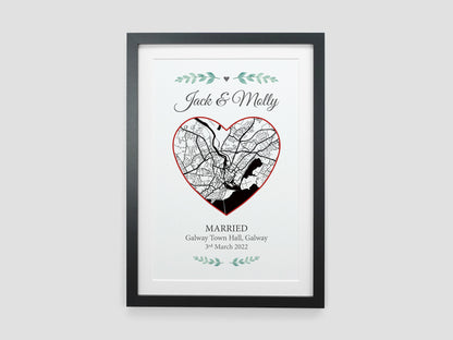 Special Location Map Gift