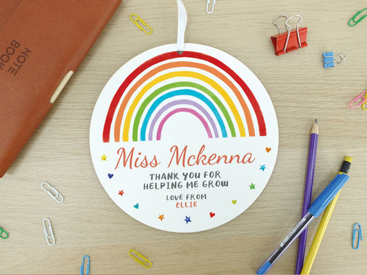 Personalised teacher gift