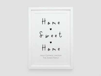 Home Sweet Home Print