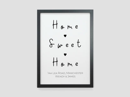 Home Sweet Home Print