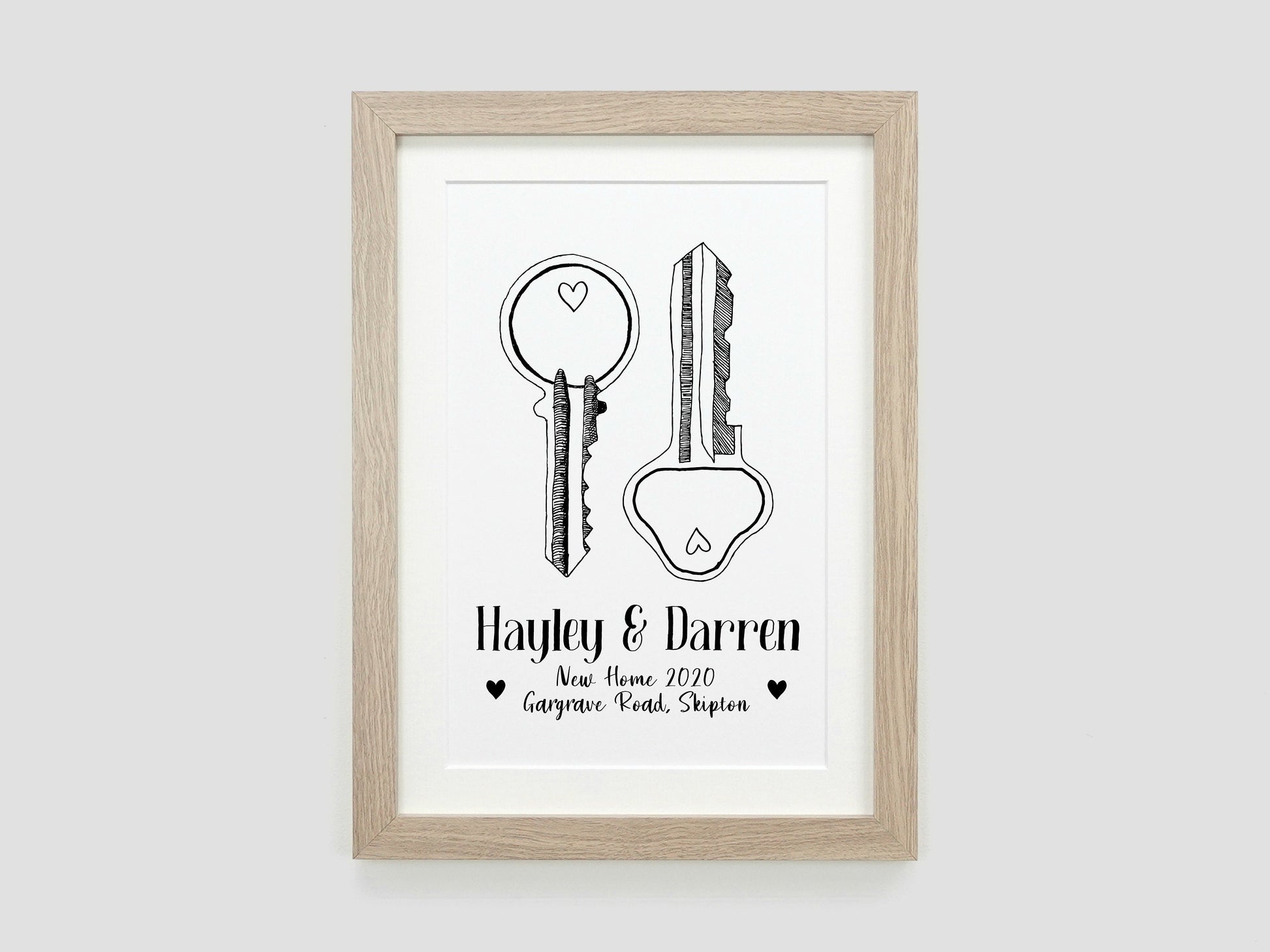 Keys to New Home Print