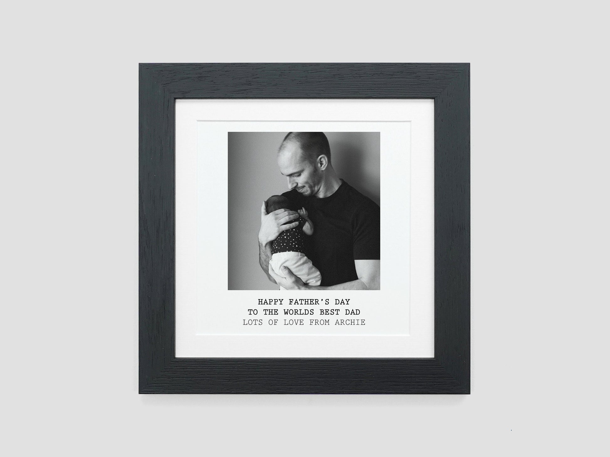 Gift for dad personalised with your own photo