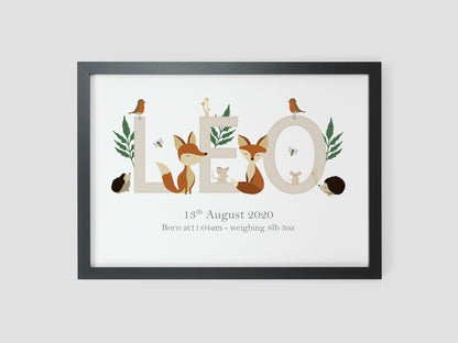 Woodland Nursery Gift